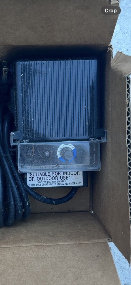 150W Low Voltage Transformer 12V AC LED Halogen Landscape Lighting Photocell