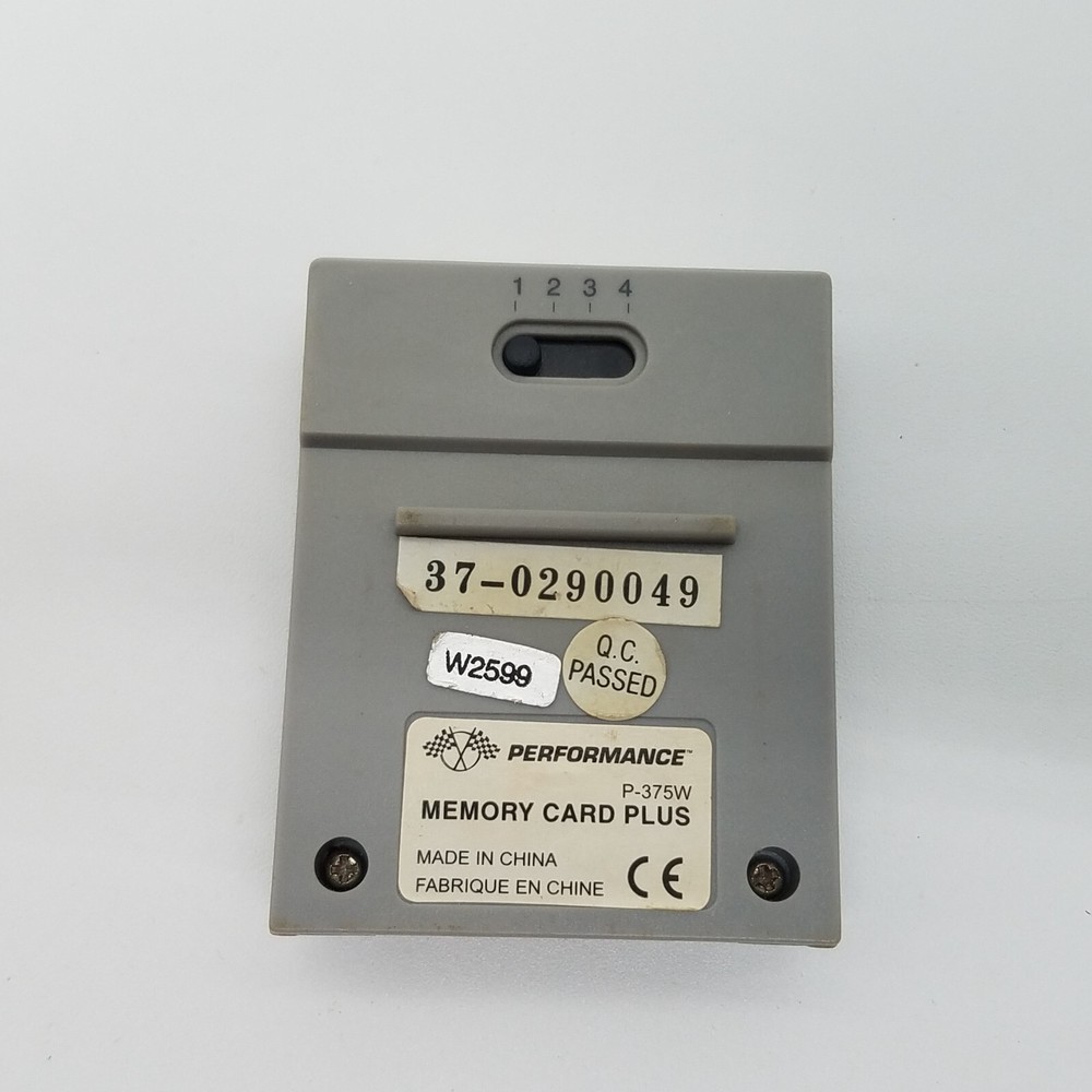 Performance Memory Card Plus [P-375W] For Nintendo 64 N64