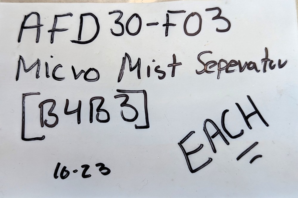 SMC AFD30-F03 Micro Mist Separator, Modular, AFM MASS PRO WORKING PULL [B4B3]