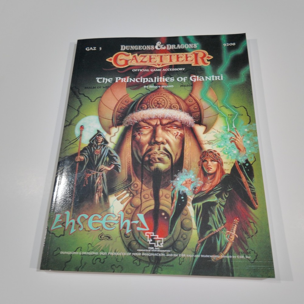 BUNDLE 1 BECMI Rules Cyclopedia + Gazetteer Basic Dungeons Dragons 9 Books