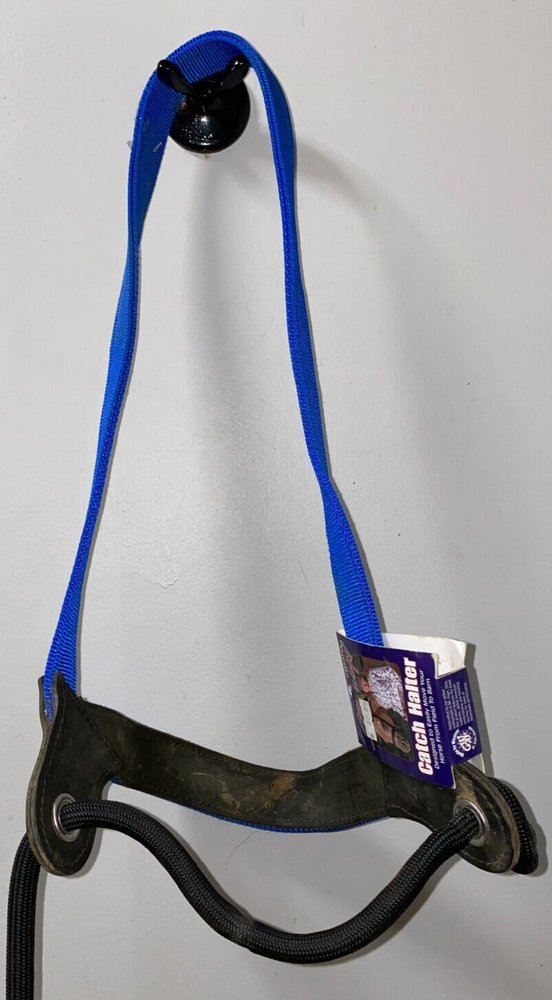 WEAVER STACY WESTFALL CATCH HALTER WITH LEAD BLUE