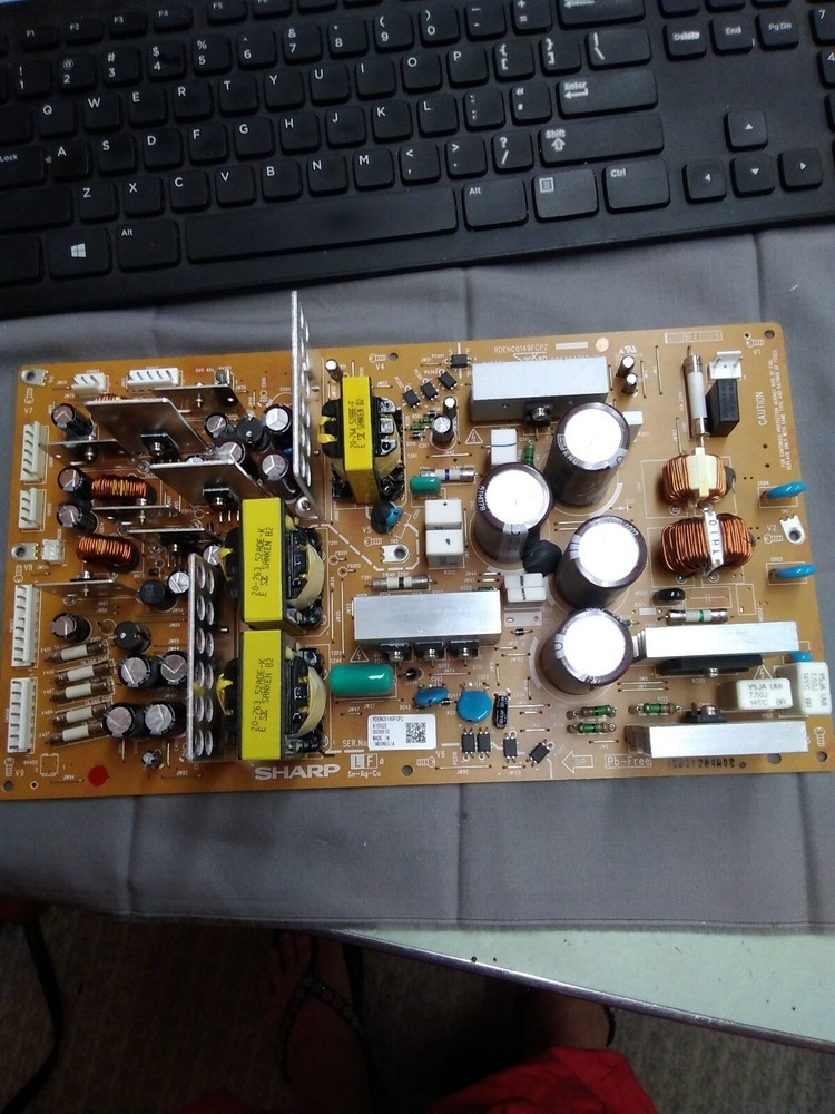 Sharp RDENC0149FCPZ PSC20476D Power Supply Board