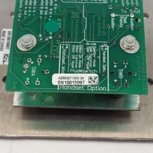 MICROCOMM ASM3671300-04 One Button Steel Intercom ASM6671310-05 ASM3671300