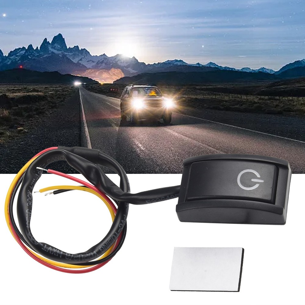 Car Kit Kit Button Switch Button Switch Plastic Double Sided Tape