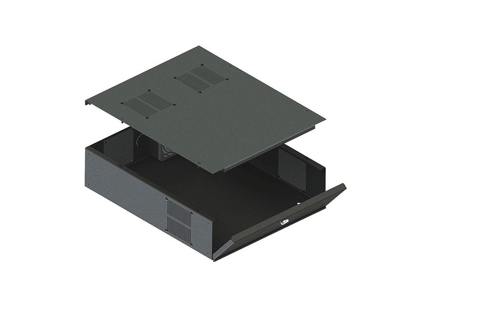 Open Box Vmp Storage DVR Lockbox Steel DVR-LB3