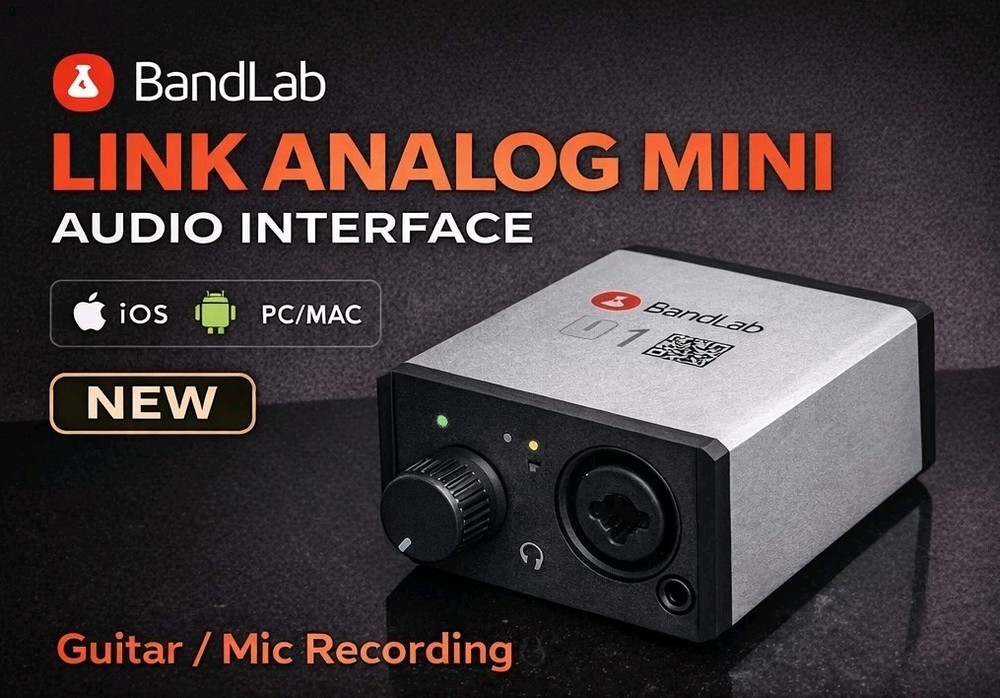 BandLab Link Analog (Mini)A portable audio interface