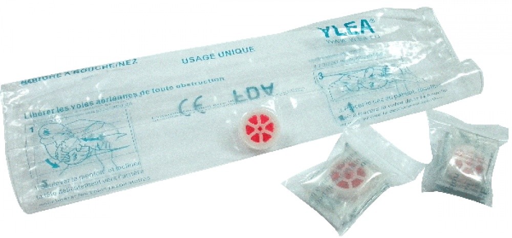 10 Pack CPR Keychain Mask Refills