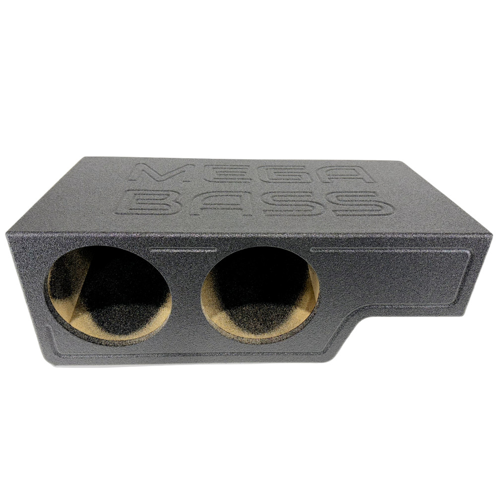 Sub Woofer Box Chevy Silverado 99-06 Ext Cab 2x6.5" Woofer Front Fire Ported