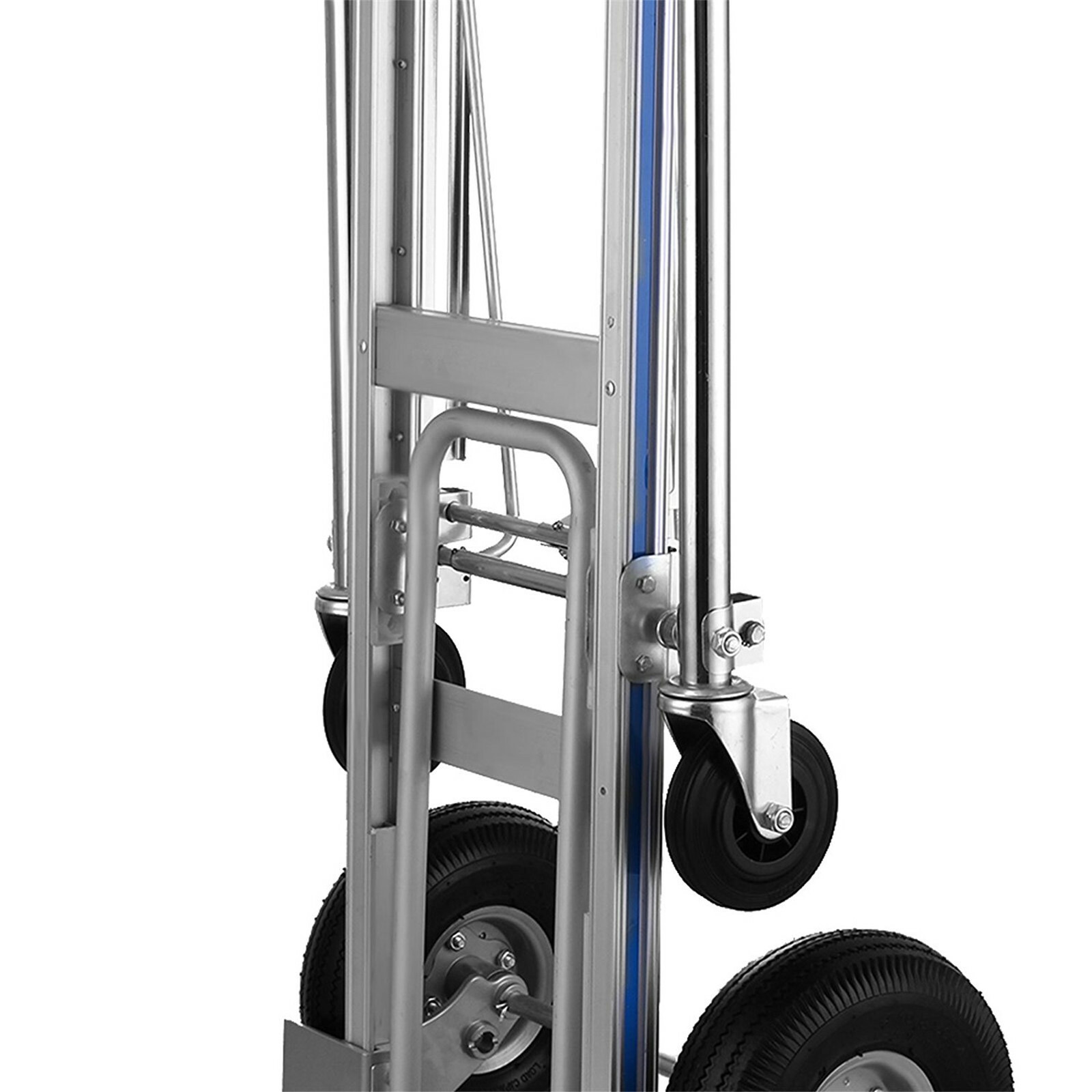 Aluminum Hand Truck 4 in 1 Folding Dolly Cart 1000 lbs Capacity Heavy Duty