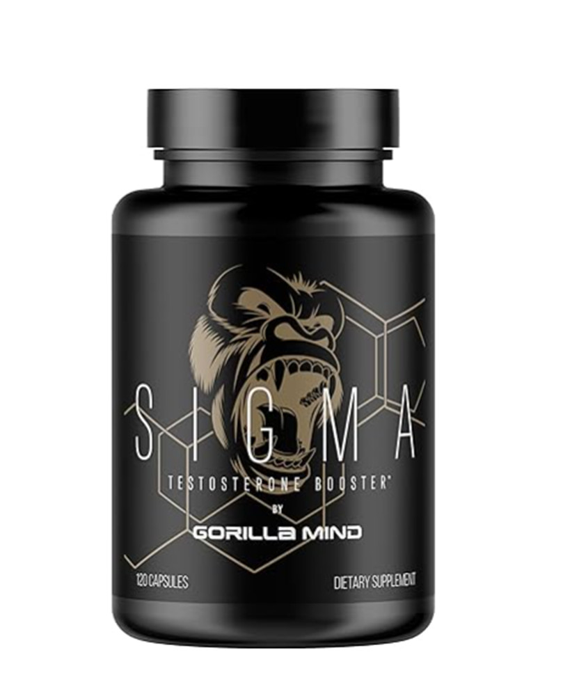 Gorilla Mind Sigma Testosterone Booster (120 Capsules)