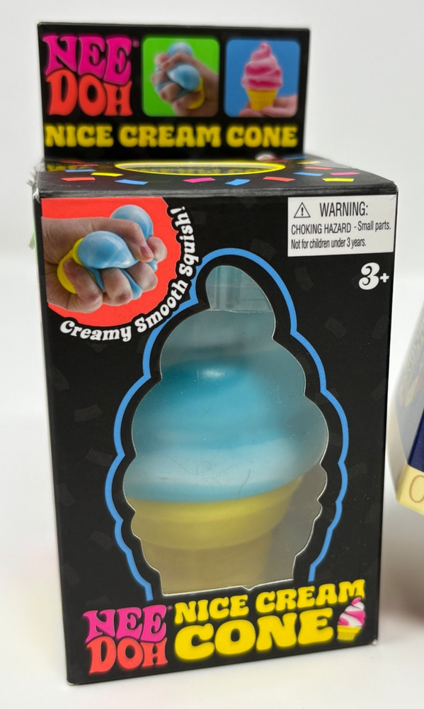 Needoh And Dumpling Bundle - Nice Cream Cone, Gumdrop, Golden Glitter Dumpling