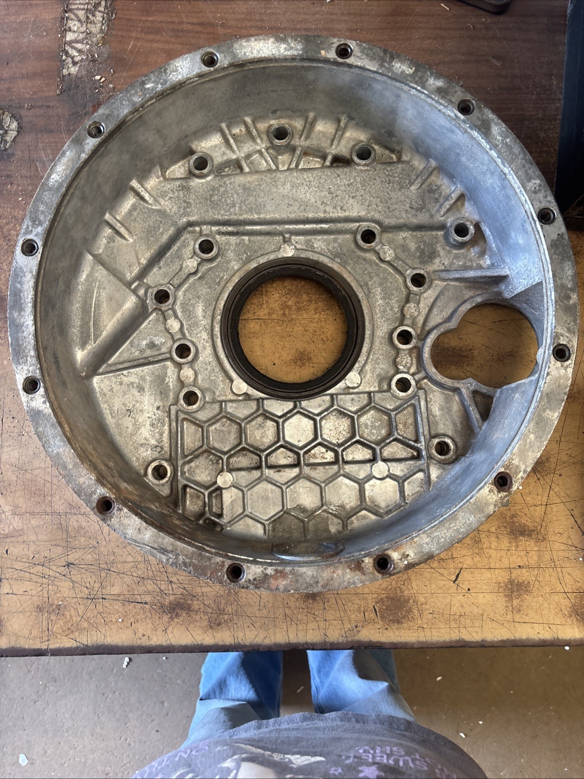 GM 6.6L Duramax Engine Flywheel Housing - Used | P/N 898059749