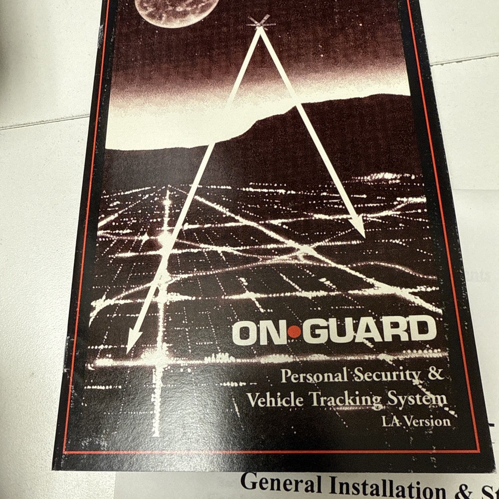 On-Guard LA System 8231607 Vehicle Tracking & Personal Security