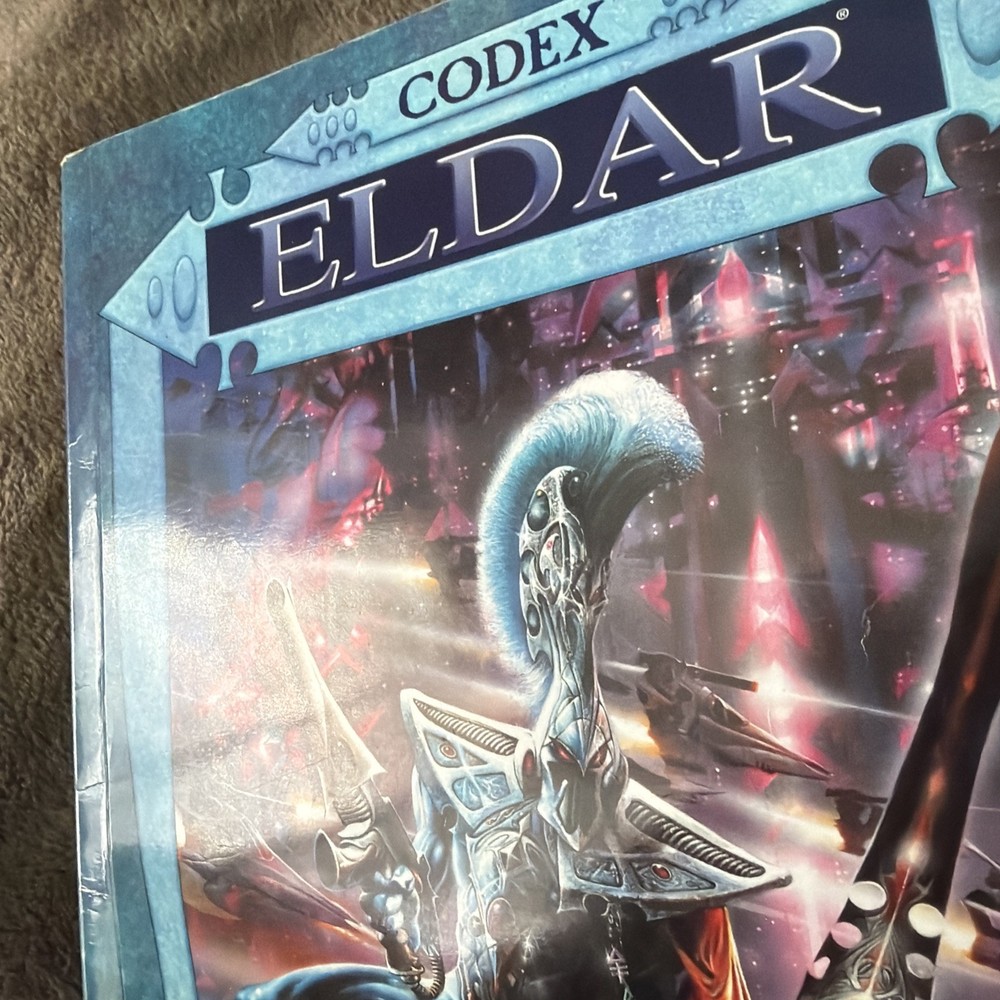 Warhammer 40K - “Codex Eldar” 3rd edition 1999. Acceptable condition. #2