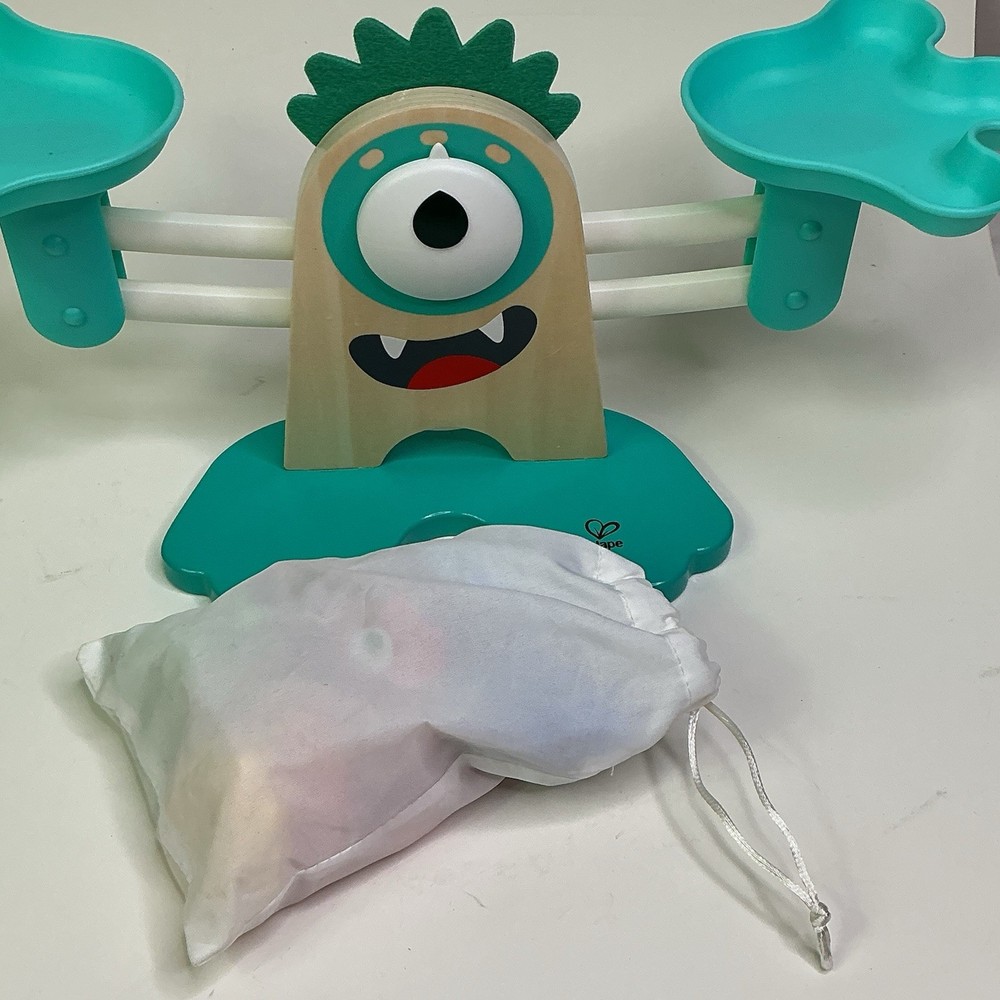 Hape Monster Math Scale (19 Weights) E0511 German Toy