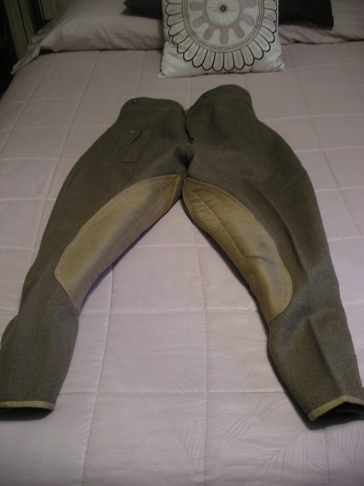 Vintage Military Pantaloons Motorcycle Cavalry Pants