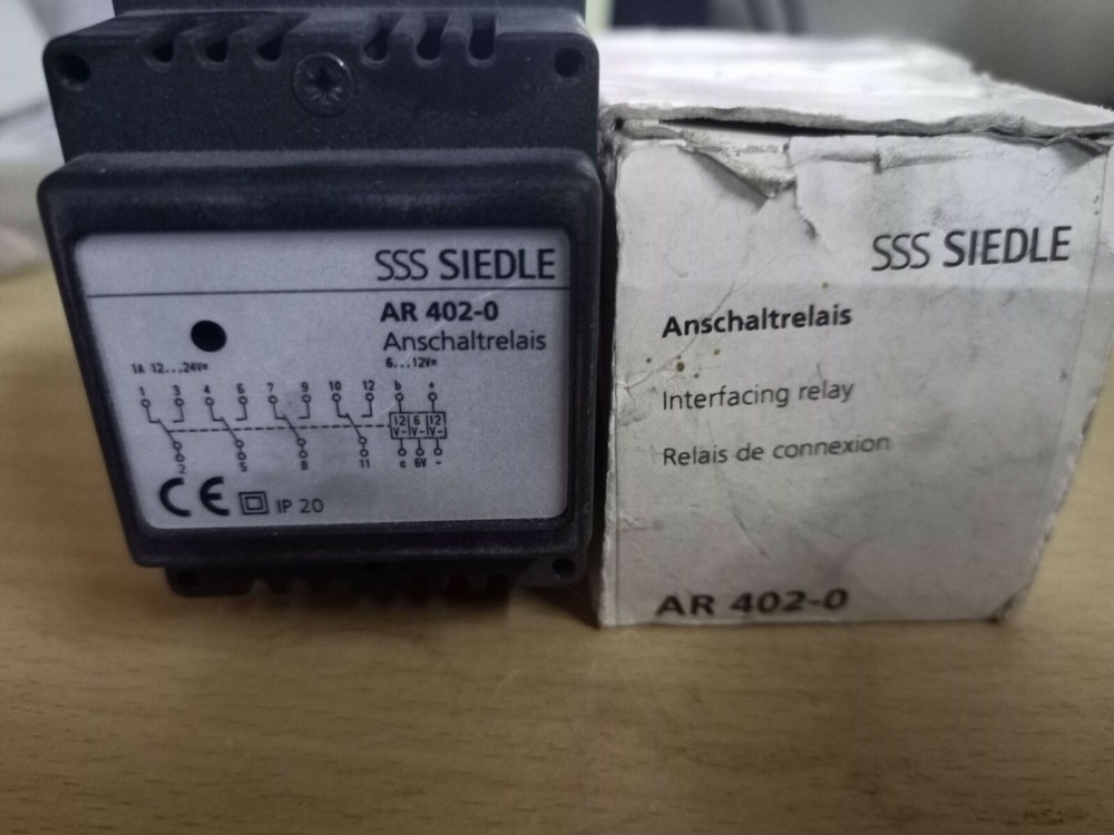 AR 402-0 Anschaltrelais SIEDLE Interfacing Relay