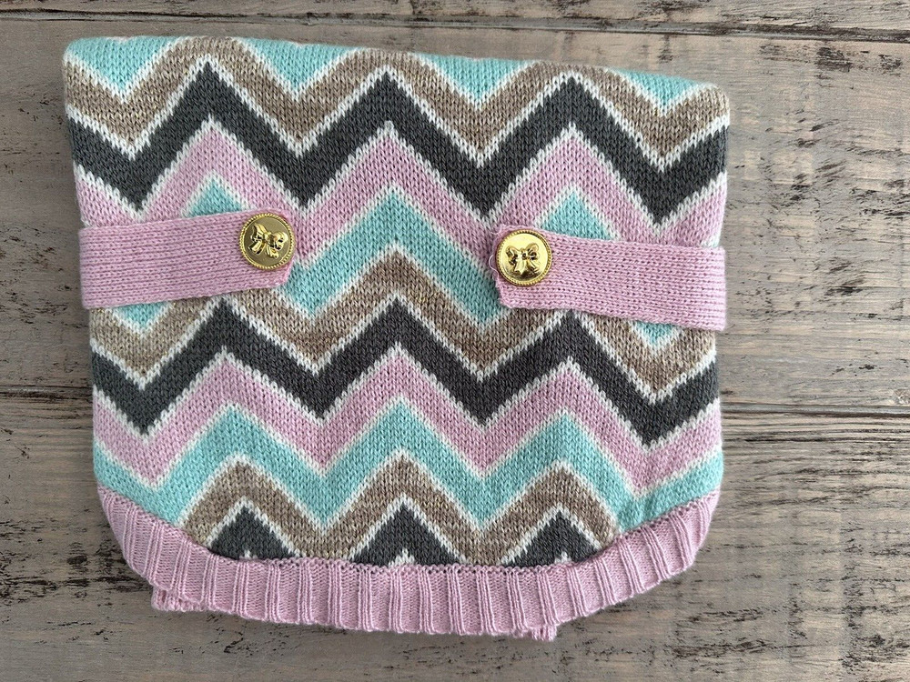 DOG SWEATER Chevron pattern SIZE Medium