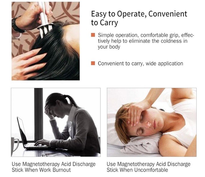 3 Fork Magnetic Massage Therapy