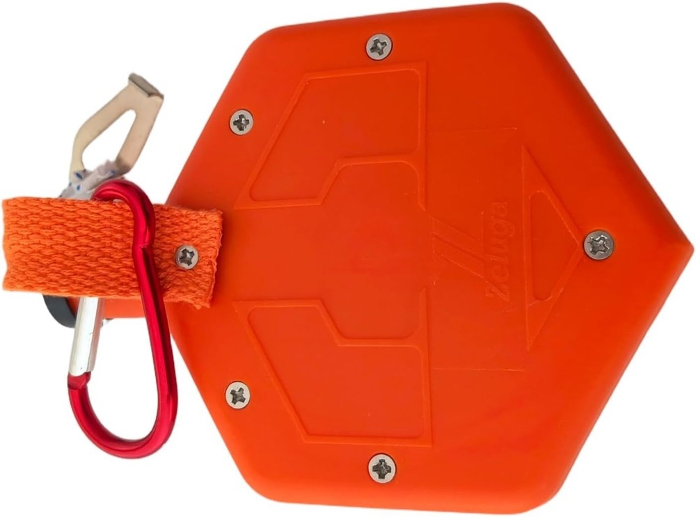 100ft Chalk Line Reel, Precision Marking Tool for Carpentry & Construction