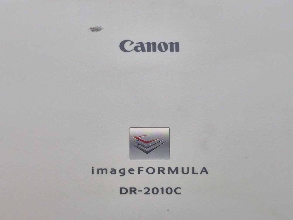 Canon imageFORMULA DR-2010C Flatbed Office Document Scanner Desktop - White