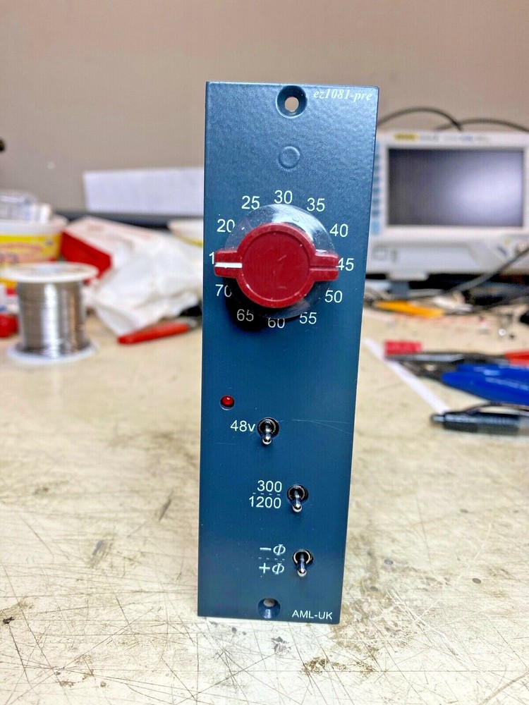AML EZ1081 Class A Studio Microphone Preamp 1081 Carnhill Transformers