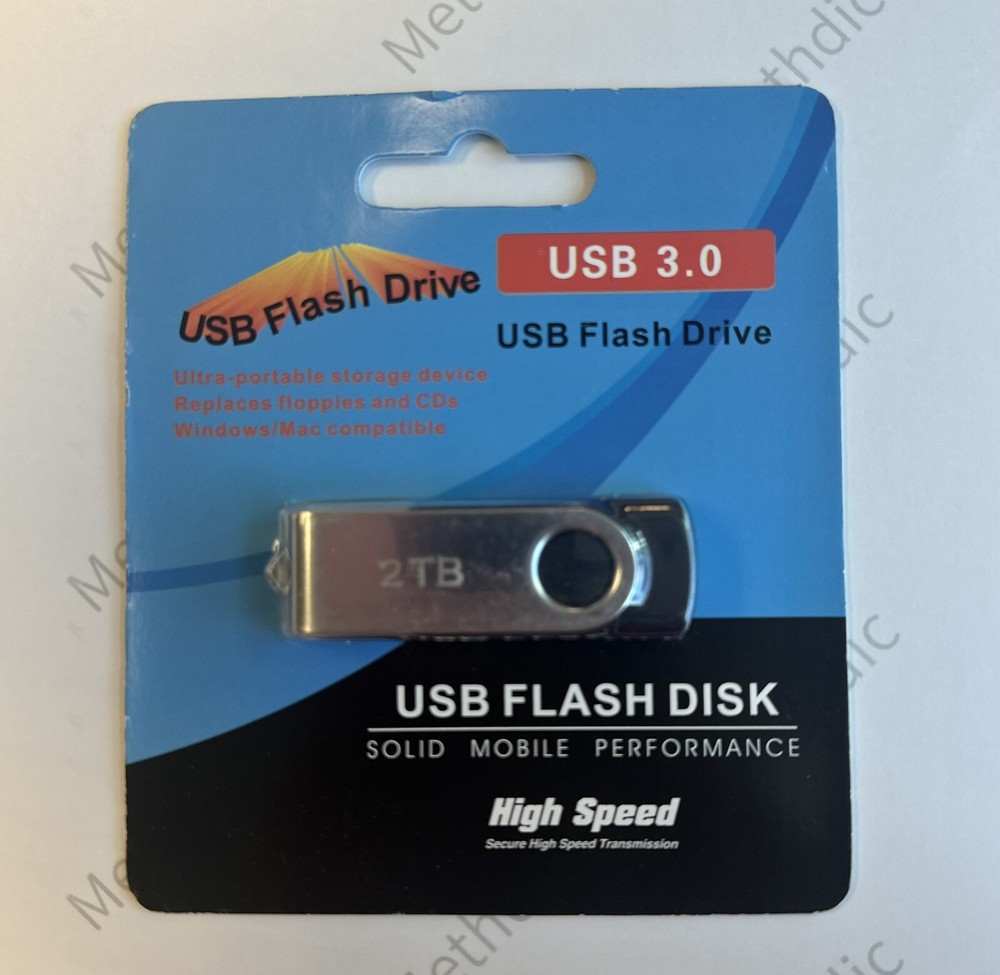 2TB USB 3.0 Flash Drive Memory Stick Disk Portable Storage Device High Speed