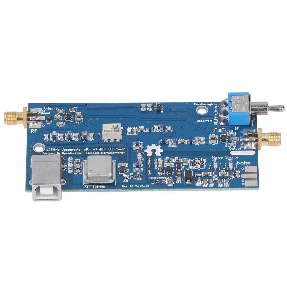 125MHz SDR Variable Frequency Upconverter Board For RTL2832+R820T2 Receiver