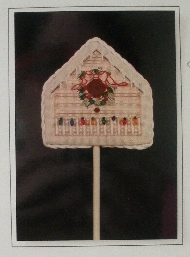 Needlepoint Pattern Cardinal Nest Cheryl Schaeffer Fleur de Paris 1995