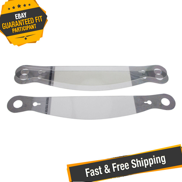 Racing Optics 10210C 2 mil Laminated Tearoffs XStack 10 (Clear)