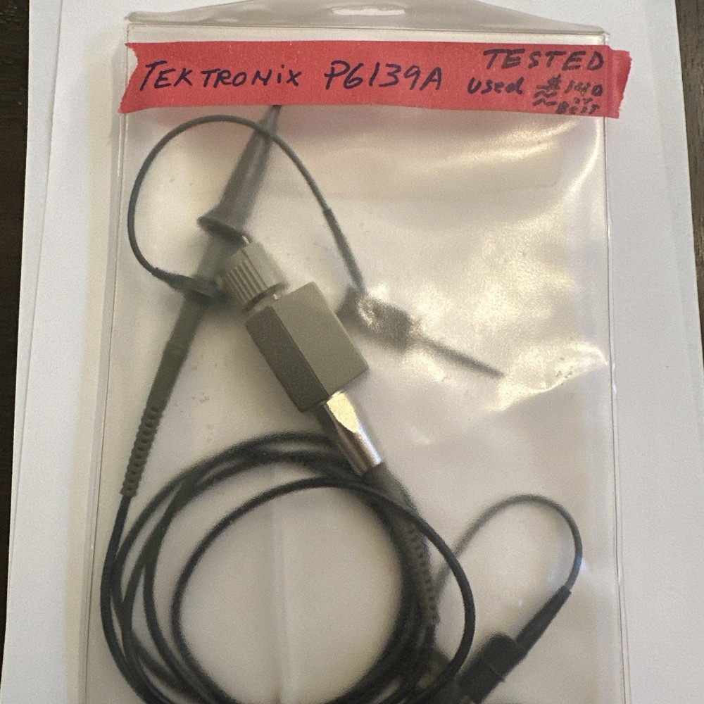 USED Tektronix P6139A Oscilloscope Probe - Tested