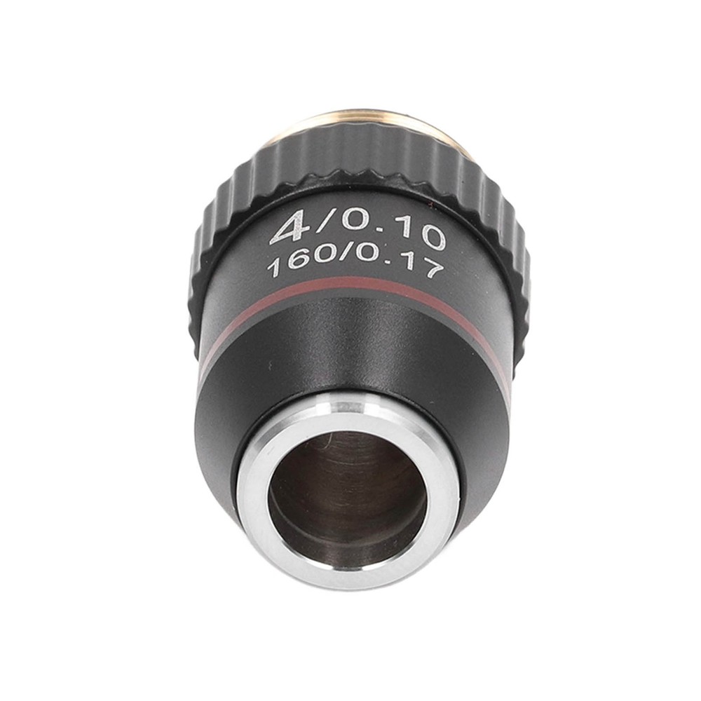 Achromatic Microscope Objective 4X High Magnification Lens 20.2mm Interface