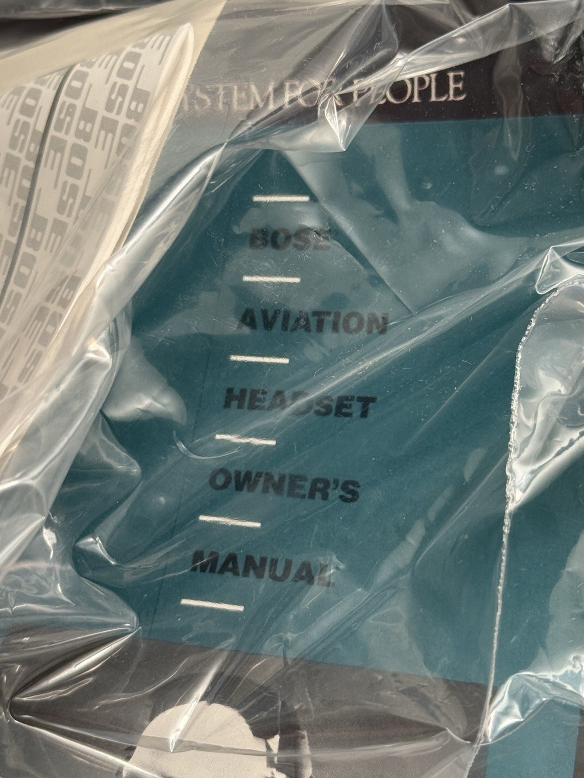 COLLECTORS ITEM: New in Box BOSE Aviation Series 1 Headset W Original Interfaces