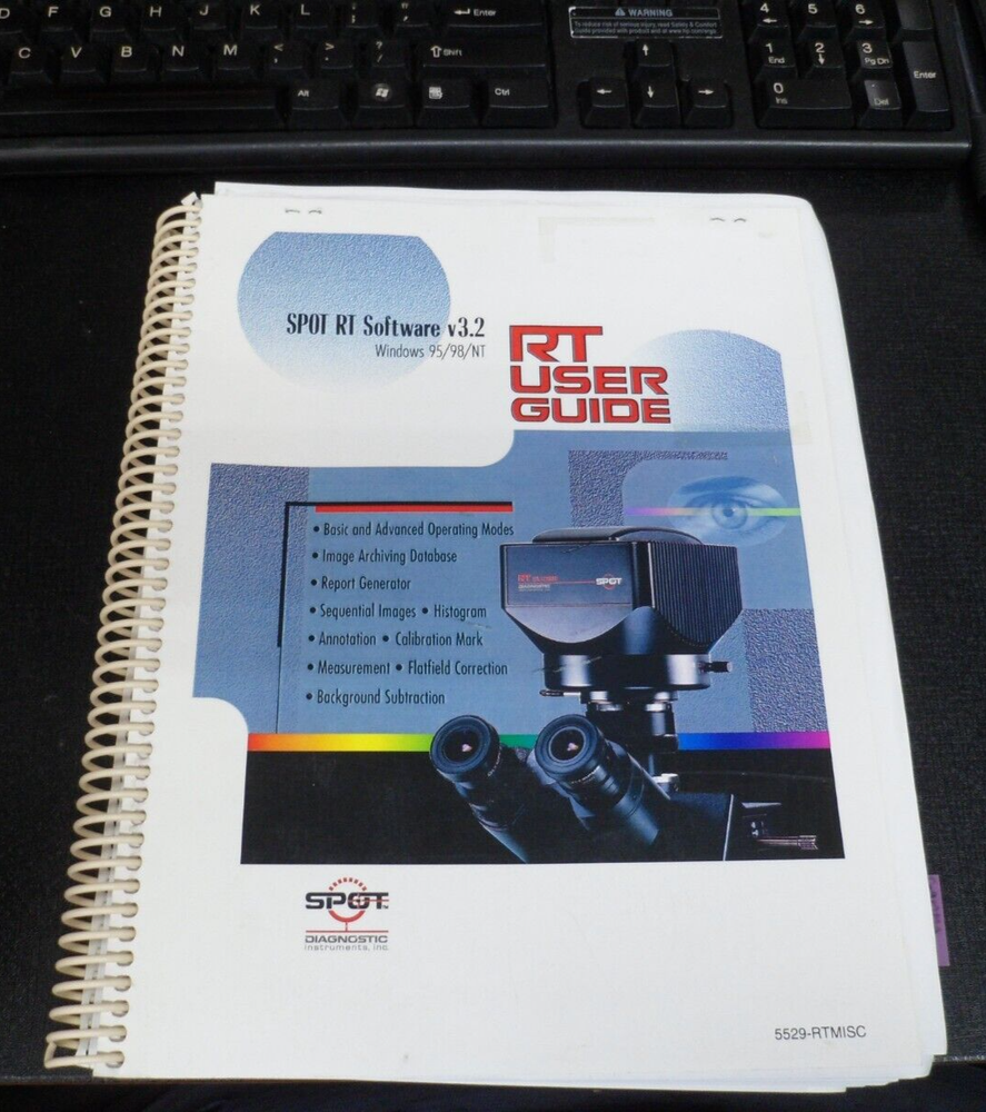 Diagnostic Instruments Inc Model 2.2.1 RT Color Microscope Camera