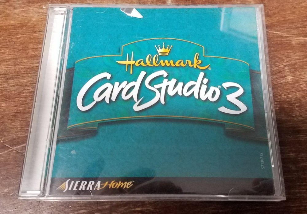 Hallmark Card Studio 3 PC CD Design Print Personalized Greeting Projects Windows