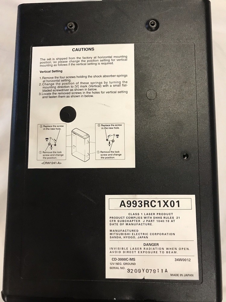 1990s Mitsubishi CD Changer 3000C