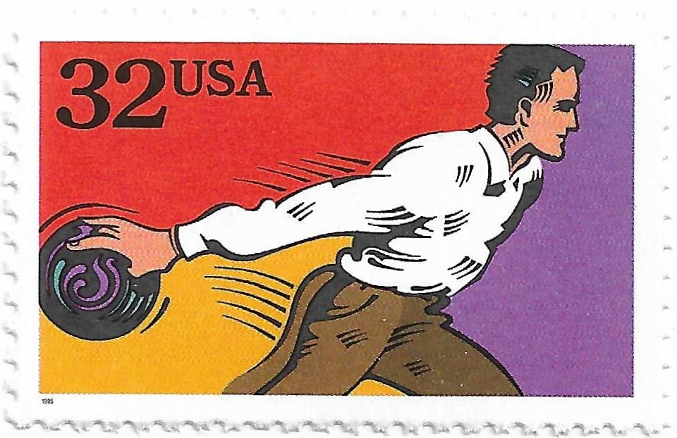 STAMP US SCOTT 2963 "Bowling" 32 CENT 1995 MNH