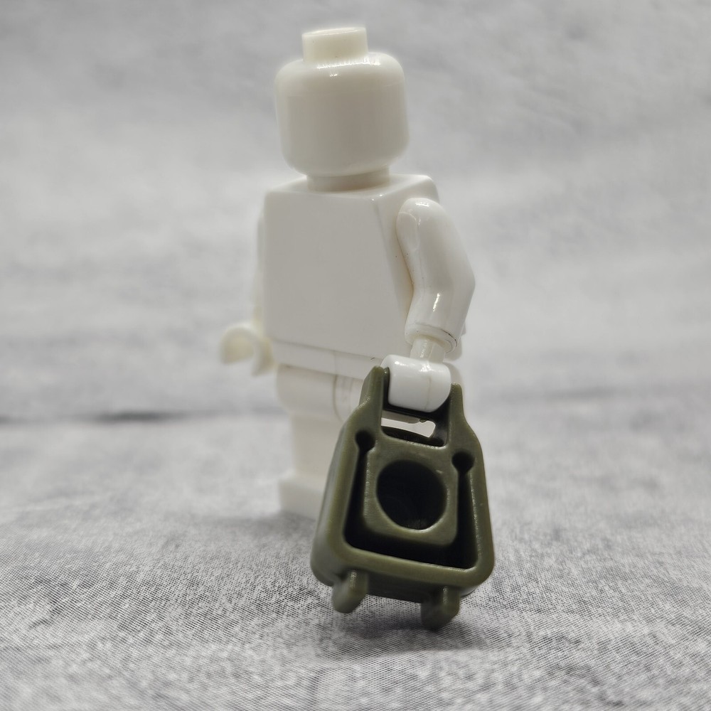 4pack Spec Ops Backpack Green Blocks Weapons Accessories for Minifigures gA51001