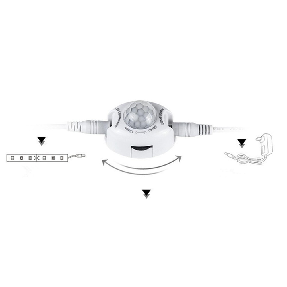 Motion Sensor DC 5V 24V Light Switch Movement Detector Automatic PIR Sen I