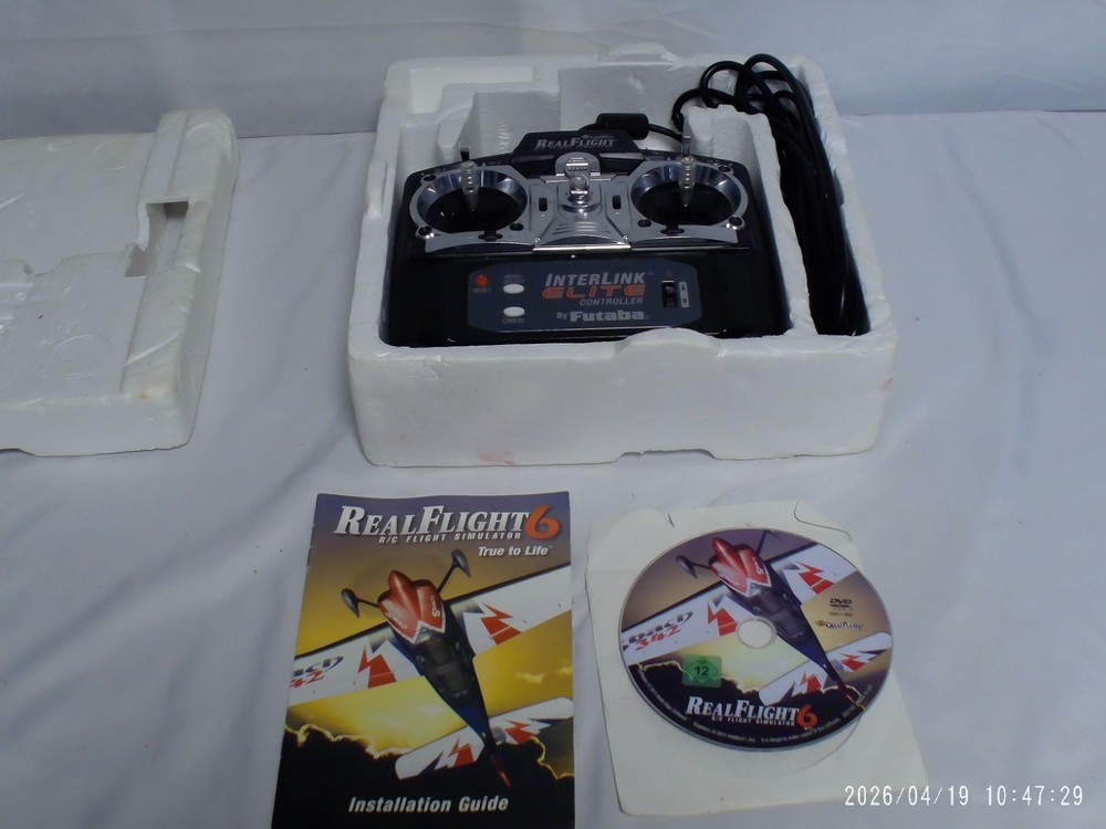 'Pre-Own' Great Planes RealFlight 6 RC Simulator USB Controller See Description