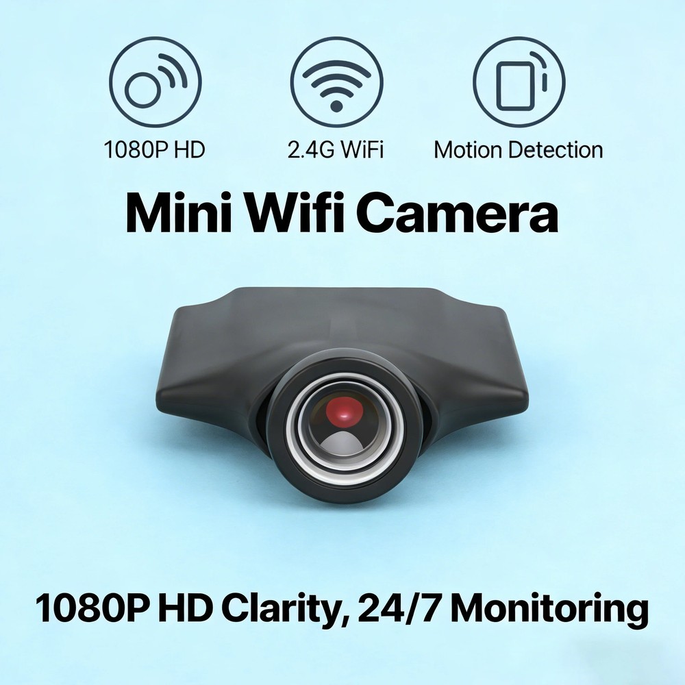 1080P HD Mini WiFi Camera Module Video Recorder Motion Detection Security