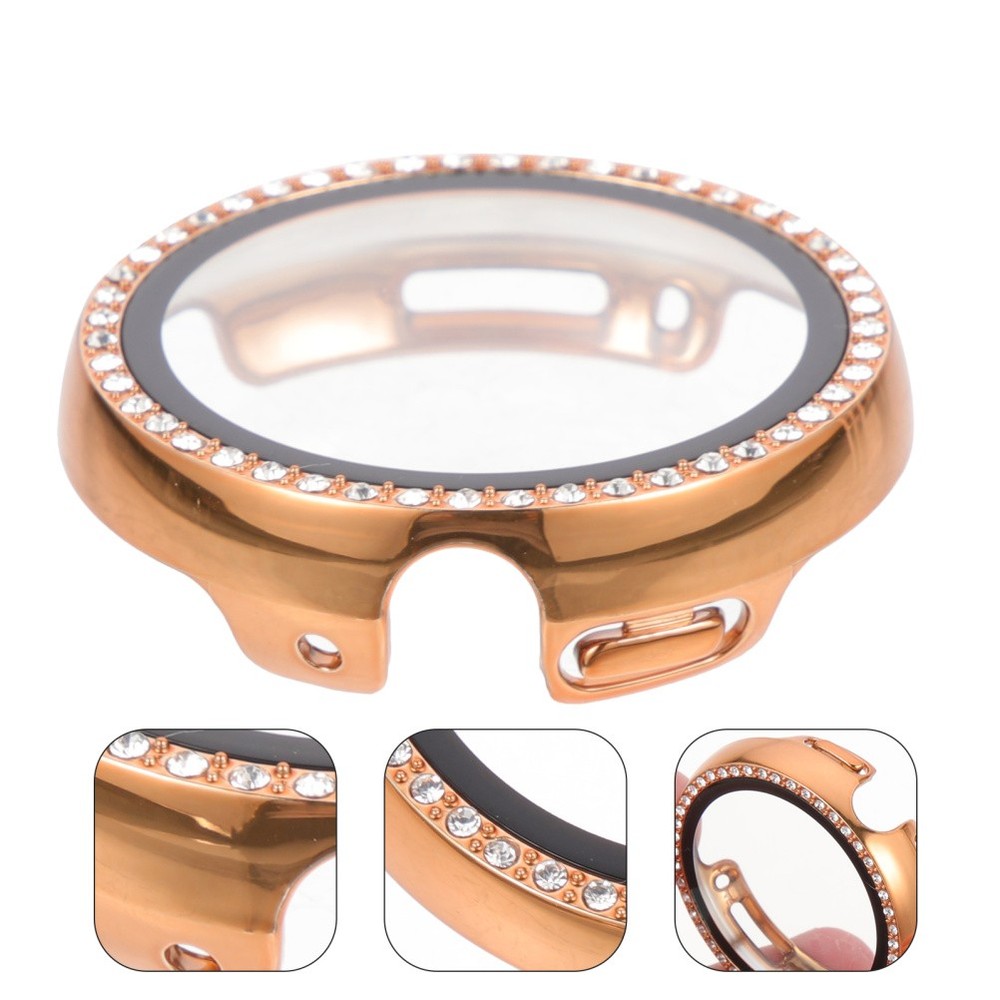 Rhinestone Watch Screen Cover Watch Screen Protector Case Compatible