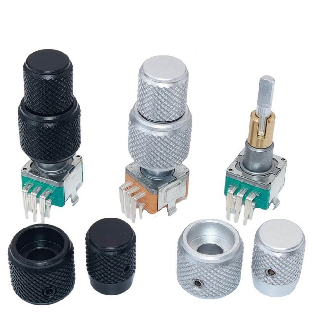 Aluminum Alloy Caps Solid Knob Dual- Encoder Special Knob EC11EBB24C033077