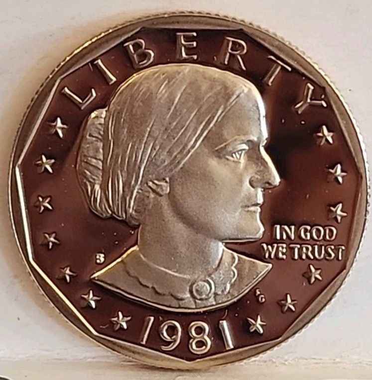 1981-S Susan B Anthony ■ Proof DCAM ■ #2824