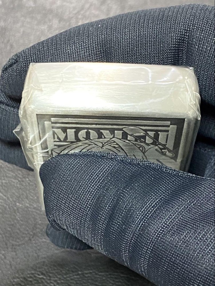 Zippo Fortissimo Momiji Etching Silver Double Sided Processing Lighter Regular