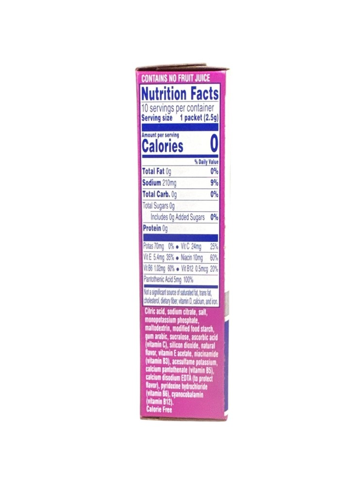 6 Boxes Propel Electrolyte Powder Packets, Berry 60 Packets Total