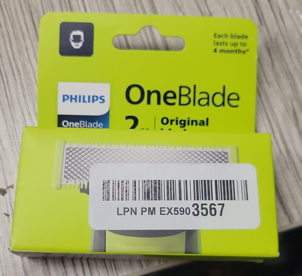 Philips OneBlade Replacement Blades 2-Pack Original