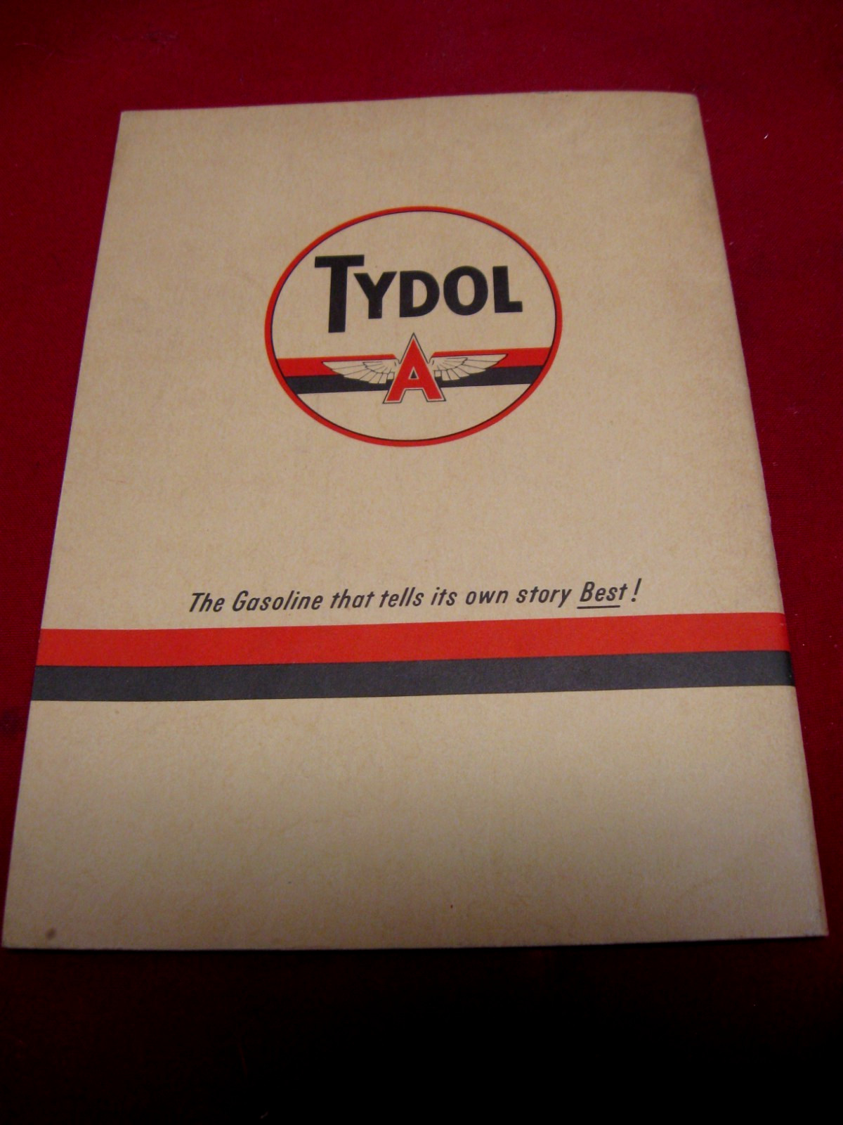 VINTAGE 1940 TYDOL FLYING AMERICAN AVIATION STAMP BOOK ALBUM