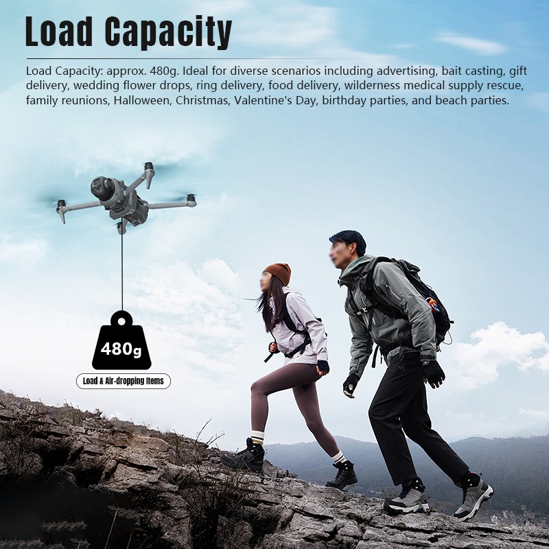 Light-Sensitive Drone Thrower Airdrop System Wedding Proposal For DJI Mavic 4Pro