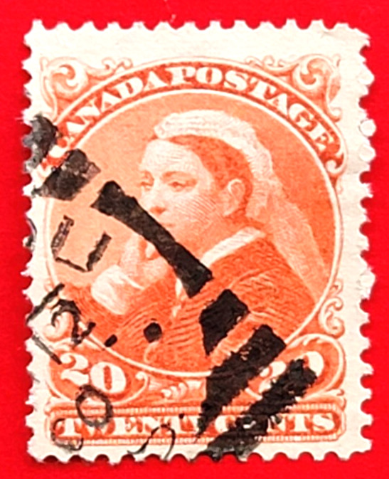 Canada Stamp #46  "Widow's Weeds" Used